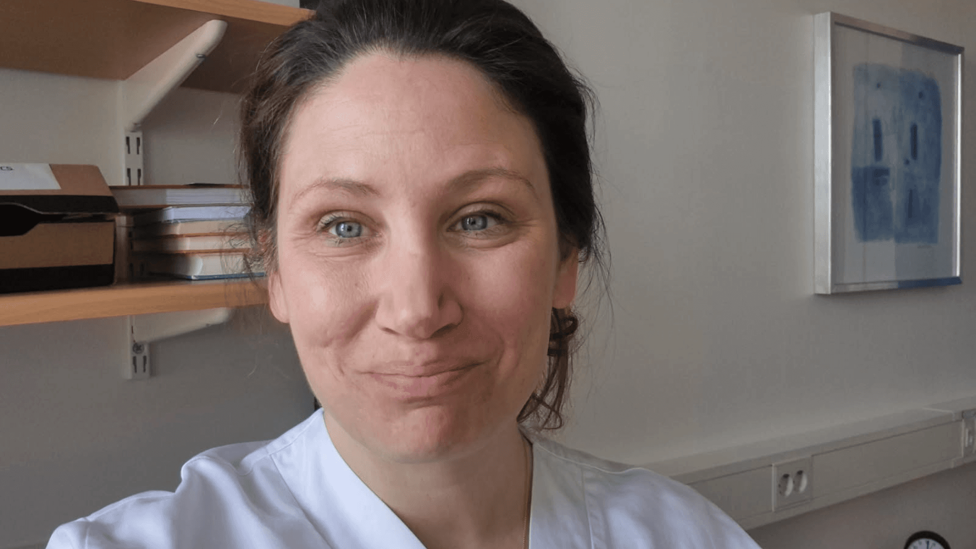 Sanna Axelsson, kurator vid Skånes universitetssjukhus.